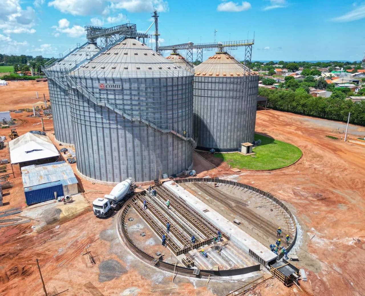 Ampliação unidade de Recebimento e Armazenagem de grãos para a Royal Agro Cereais – foto 5 da obra